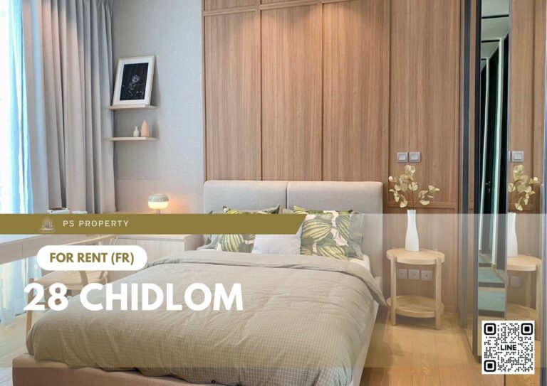 PS66704 – Condo Near BTS Chit Lom Station For Rent , One bedroom unit at 28 Chidlom