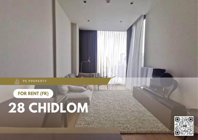 PS41246 – Condo Near BTS Chit Lom Station For Rent , One bedroom unit at 28 Chidlom