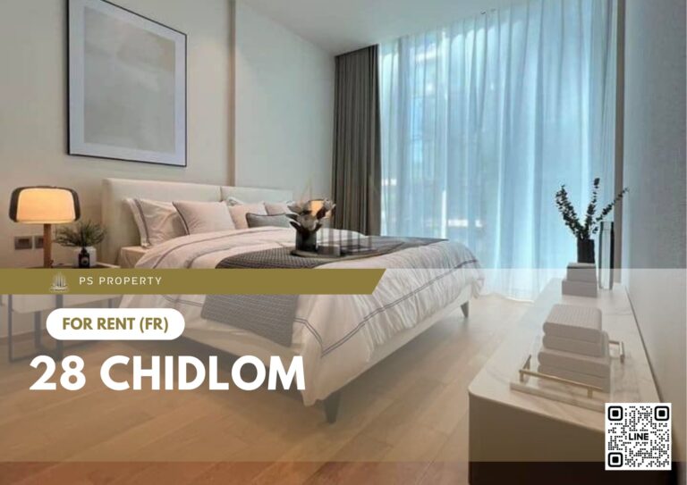 PS33816 – Condo Near BTS Chit Lom Station For Rent , Two bedroom unit at 28 Chidlom