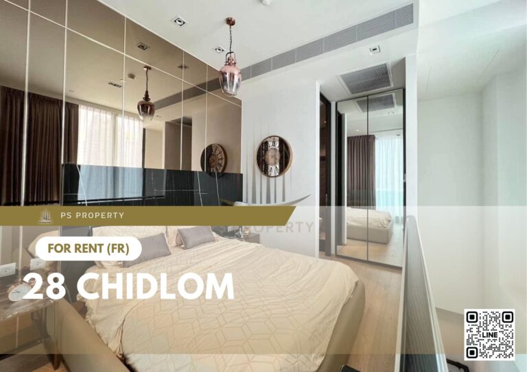 PS32235 – Condo Near BTS Chit Lom Station For Rent , One bedroom unit at 28 Chidlom