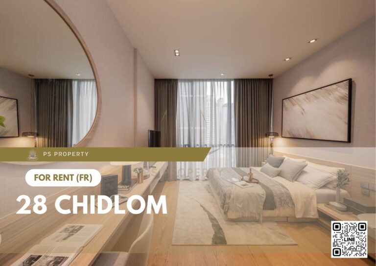 PS29325 – Condo Near BTS Chit Lom Station For Rent , One bedroom unit at 28 Chidlom
