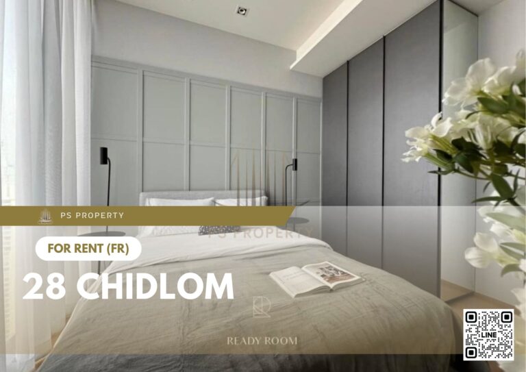 PS11078 – Condo Near BTS Chit Lom Station For Rent , Two bedroom unit at 28 Chidlom
