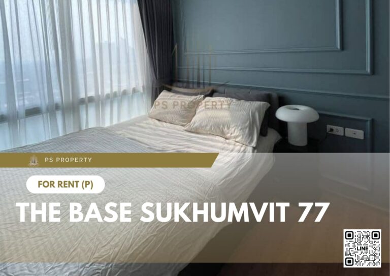 PS12821 – Condo Near BTS on nut Station For Rent , One bedroom unit at The Base Sukhumvit 77