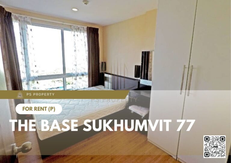 PS13000 – Condo Near BTS on nut Station For Rent , One bedroom unit at The Base Sukhumvit 77
