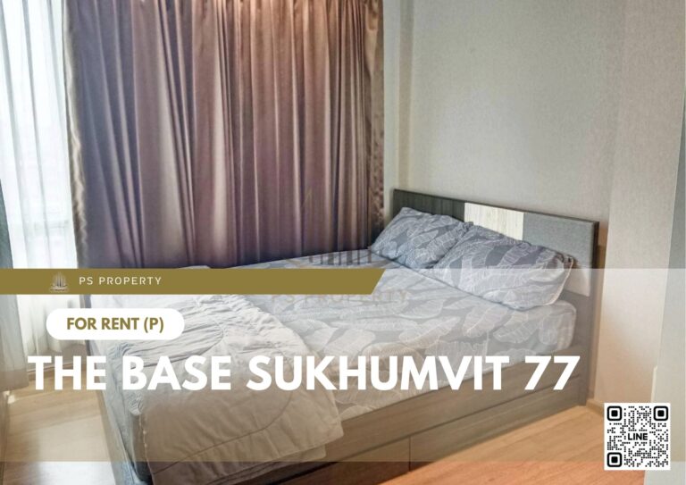 PS22628 – Condo Near BTS on nut Station For Rent , One bedroom unit at The Base Sukhumvit 77