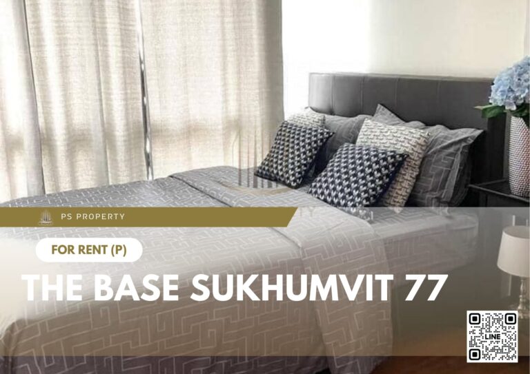 PS29272 – Condo Near BTS on nut Station For Rent , One bedroom unit at The Base Sukhumvit 77