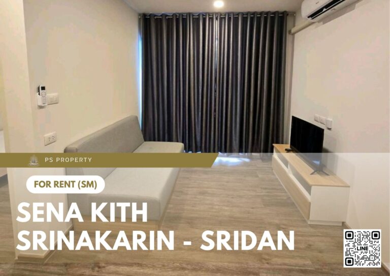 PS85304 – Condo Near MRT Si Dan Station For Rent , Two bedroom unit at Sena Kith Srinakarin – Sridan