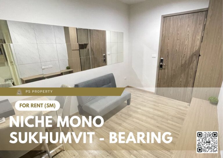 PS85464 – Condo Near BTS Bearing station For Rent , One bedroom unit at Niche Mono Sukhumvit – Bearing