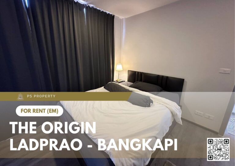 PS67131 – Condo Near MRT Bang Kapi Station For Rent , One bedroom unit at THE ORIGIN LADPRAO – BANGKAPI