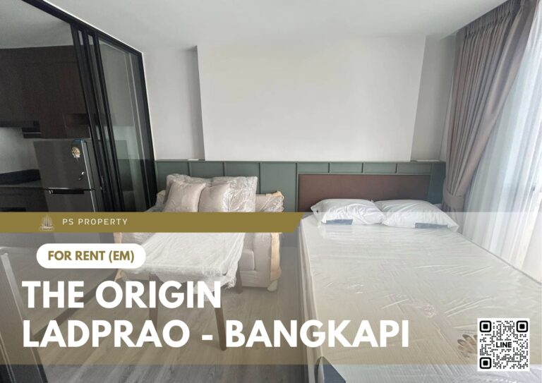 PS66638 – Condo Near MRT Bang Kapi Station For Rent , One bedroom unit at THE ORIGIN LADPRAO – BANGKAPI