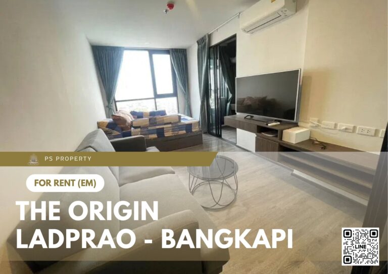 PS60475 – Condo Near MRT Bang Kapi Station For Rent , One bedroom unit at THE ORIGIN LADPRAO – BANGKAPI