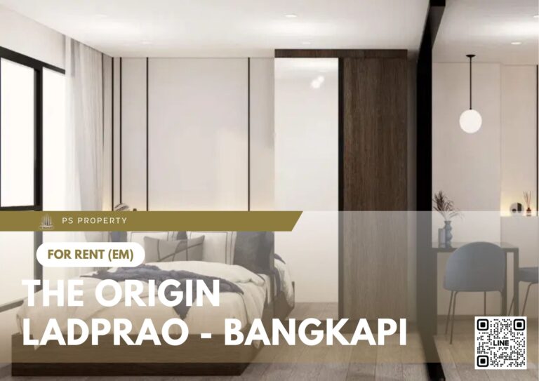 PS60460 – Condo Near MRT Bang Kapi Station For Rent , One bedroom unit at THE ORIGIN LADPRAO – BANGKAPI