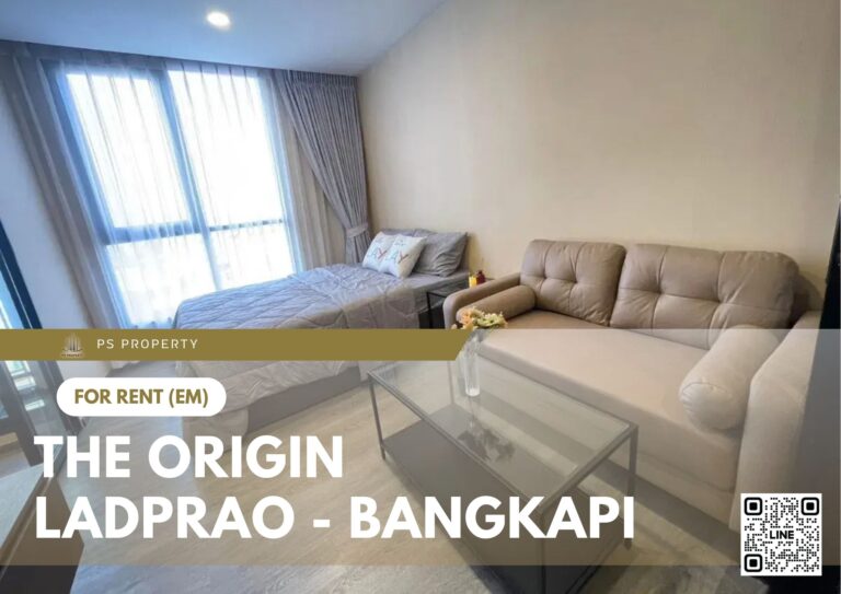 PS60453 – Condo Near MRT Bang Kapi Station For Rent , One bedroom unit at THE ORIGIN LADPRAO – BANGKAPI