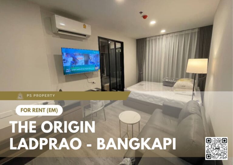PS58653 – Condo Near MRT Bang Kapi Station For Rent , One bedroom unit at THE ORIGIN LADPRAO – BANGKAPI