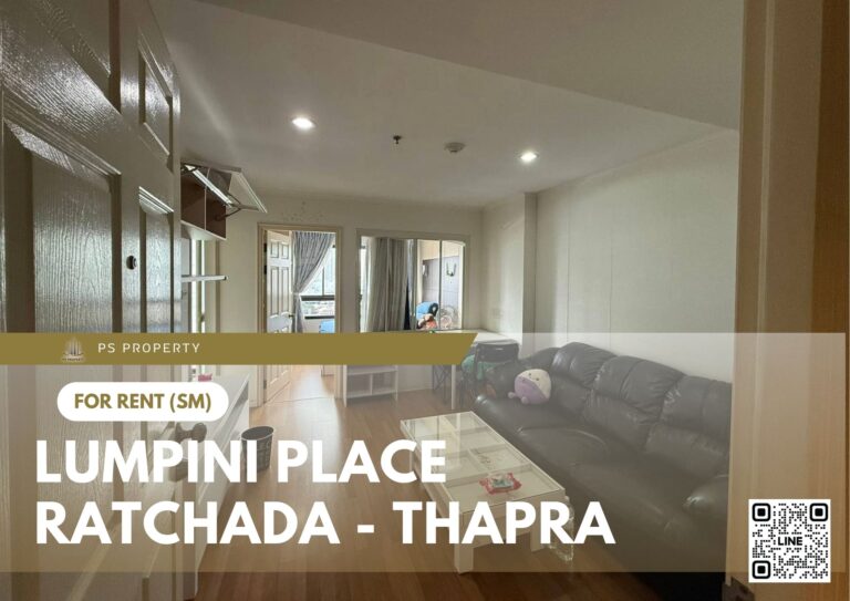 PS75274 – Condo Near BTS Talat Phlu Station For Rent , One bedroom unit at Lumpini Place Ratchada – Thapra