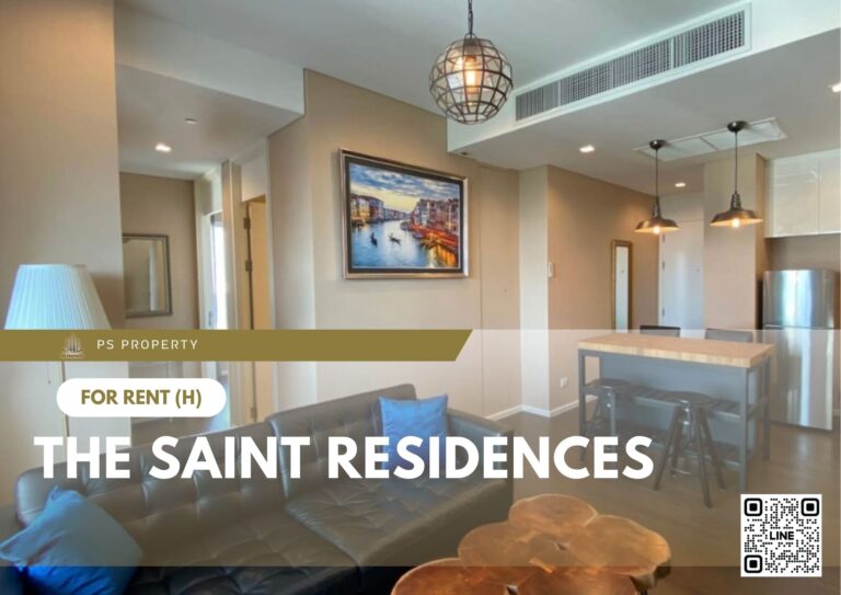 PS86002 – Condo Near MRT PhahonYothin Station For Rent , Two bedroom unit at The Saint Residences