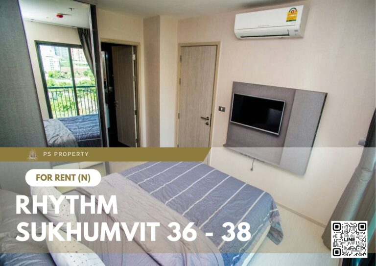 PS86122 – Condo Near BTS Thong Lo Station For Rent , One bedroom unit at Rhythm Sukhumvit 36 – 38