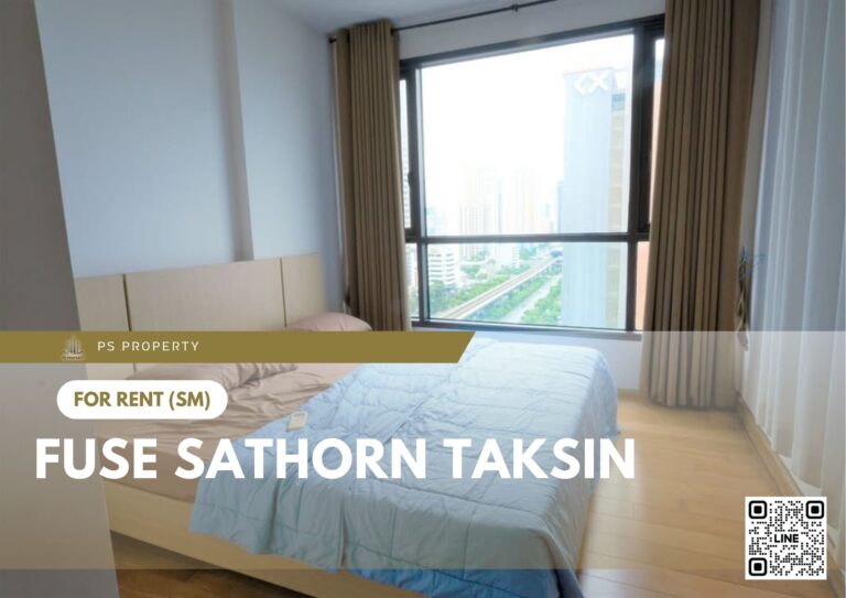 PS82200 – Condo Near BTS Wongwian Yai Station For Rent , One bedroom unit at Fuse Sathorn Taksin