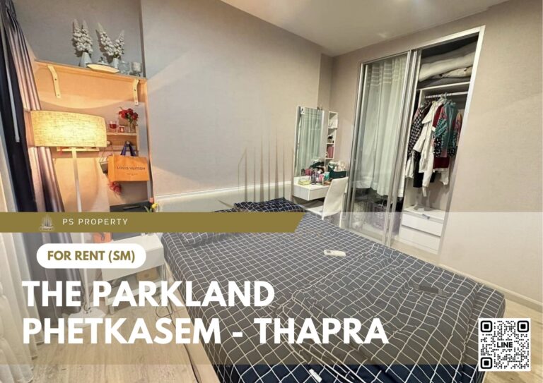 PS35243 – Condo Near MRT Tha Phra Station For Rent , One bedroom unit at The Parkland Phetkasem – Thapra