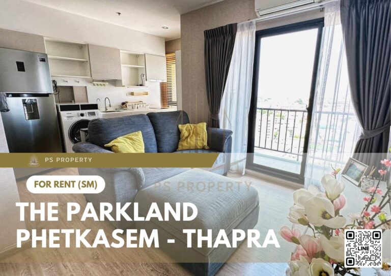 PS9718 – Condo Near MRT Tha Phra Station For Rent , One bedroom unit at The Parkland Phetkasem – Thapra
