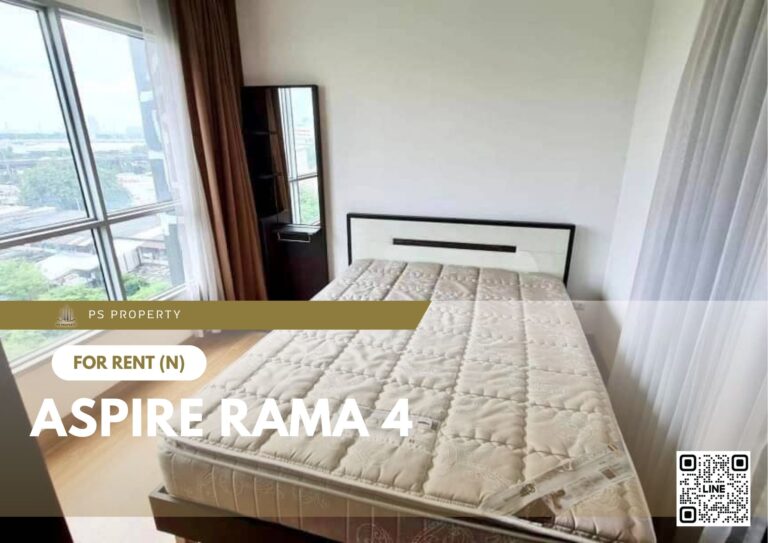 PS65351 – Condo Near BTS Ekkamai Station For Rent , One bedroom unit at Aspire Rama 4