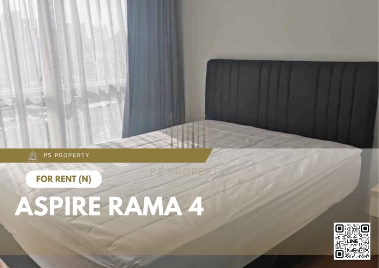 PS40199 – Condo Near BTS Ekkamai Station For Rent , One bedroom unit at Aspire Rama 4