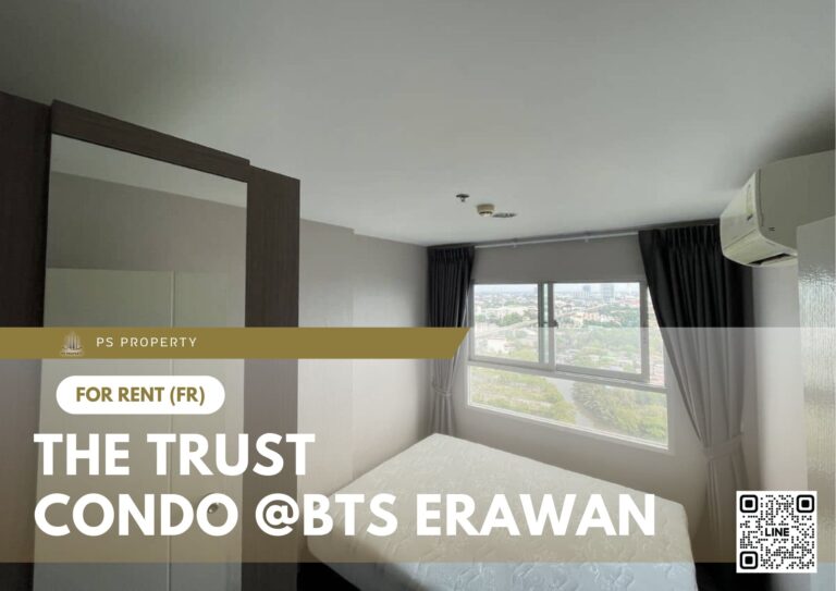 PS72525 – Condo Near BTS Chang Erawan Station For Rent , One bedroom unit at The Trust Condo @BTS Erawan