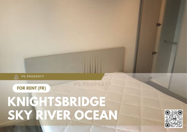 PS11726 – Condo Near BTS Pak Nam Station For Rent , One bedroom unit at KnightsBridge Sky River Ocean