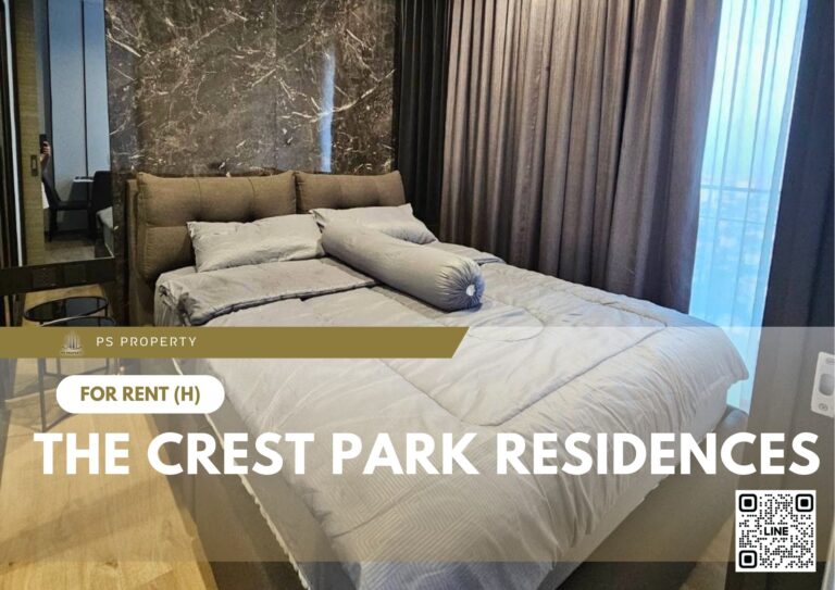 PS62242 – Condo Near MRT Phahonyothin Station For Rent , One bedroom unit at The Crest Park Residences
