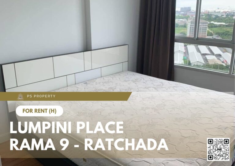 PS63492 – Condo Near MRT Phra Ram 9 Station For Rent , One bedroom unit at Lumpini Place Rama 9 – Ratchada