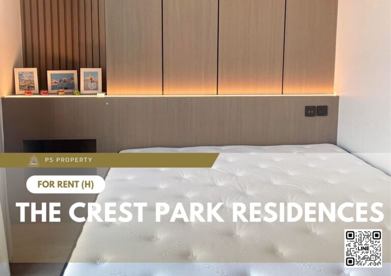 PS56994 – Condo Near MRT Phahonyothin Station For Rent , One bedroom unit at The Crest Park Residences