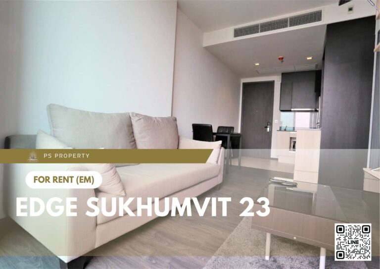 PS86233 – Condo Near BTS Asok Station For Rent , One bedroom unit at Edge Sukhumvit 23