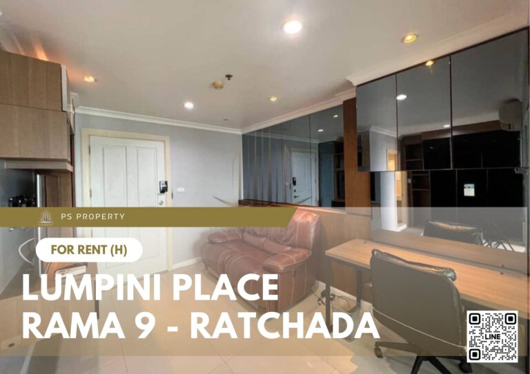 PS36283 – Condo Near MRT Phra Ram 9 Station For Rent , One bedroom unit at Lumpini Place Rama 9 – Ratchada