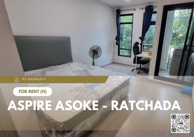 PS86879 – Condo Near MRT Phra Ram 9 Station For Rent , One bedroom unit at Aspire Asoke – Ratchada
