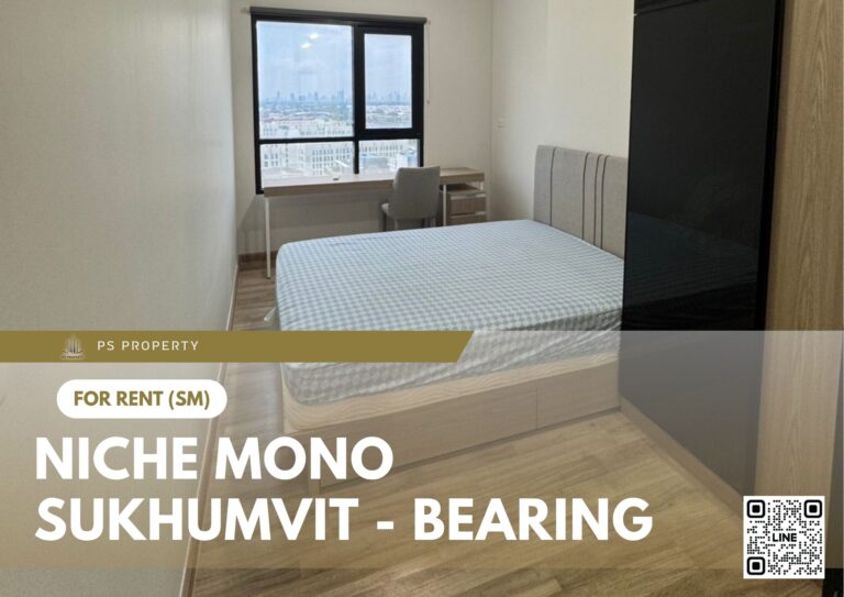 PS87098 – Condo Near BTS Bearing station For Rent , One bedroom unit at Niche Mono Sukhumvit – Bearing