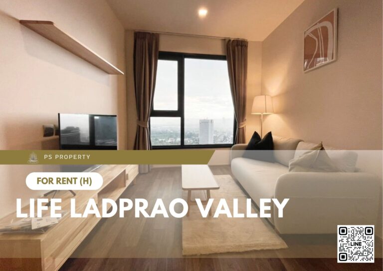 PS87670 – Condo Near BTS Ha Yaek Lat Phrao station For Rent , One bedroom unit at Life Ladprao Valley