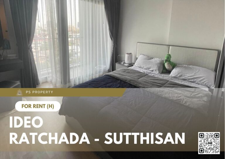 PS87783 – Condo Near MRT Sutthisan Station For Rent , One bedroom unit at IDEO Ratchada – Sutthisan