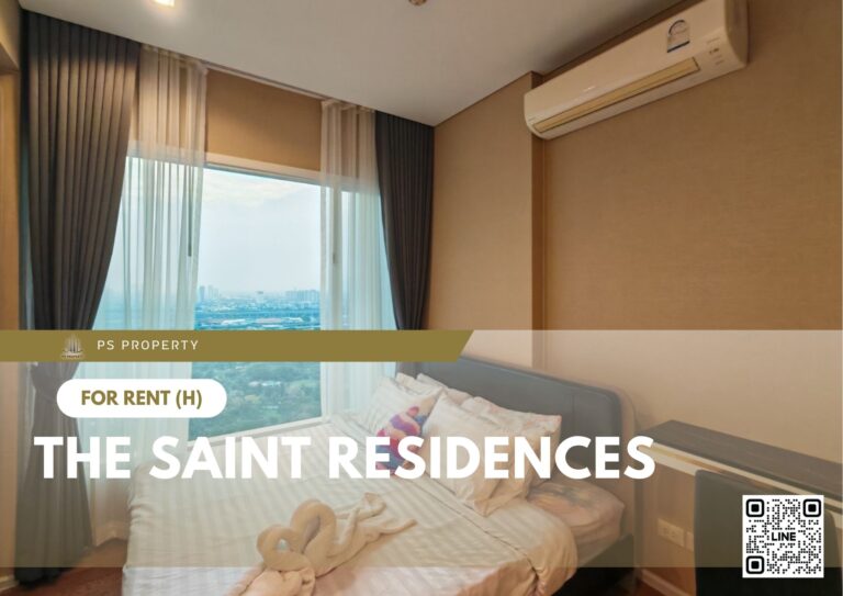 PS87856 – Condo Near MRT PhahonYothin Station For Rent , One bedroom unit at The Saint Residences