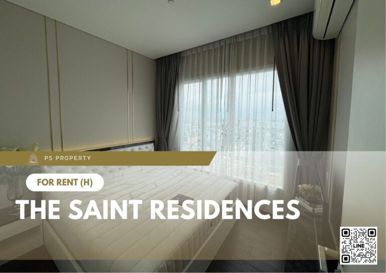 PS87839 – Condo Near MRT PhahonYothin Station For Rent , Two bedroom unit at The Saint Residences