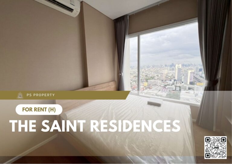 PS87867 – Condo Near MRT PhahonYothin Station For Rent , One bedroom unit at The Saint Residences