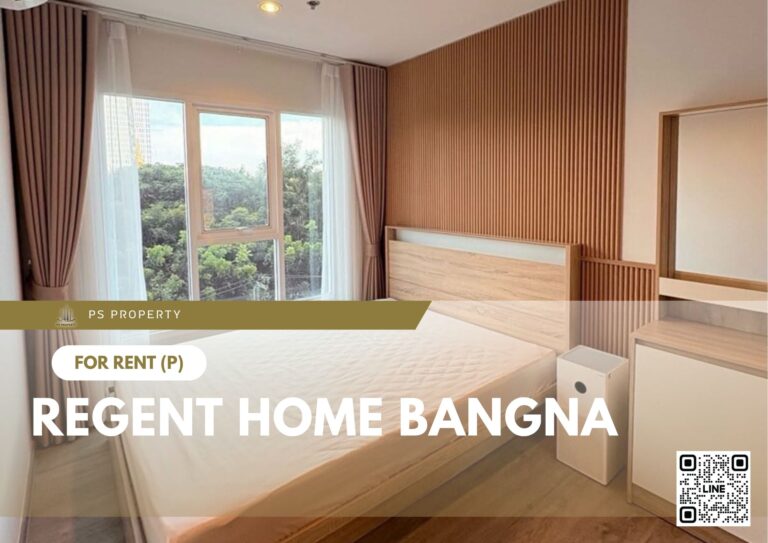 PS87914 – Condo Near BTS Bang na Station For Rent , One bedroom unit at Regent home bangna