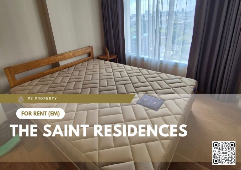 PS86509 – Condo Near MRT PhahonYothin Station For Rent , One bedroom unit at The Saint Residences