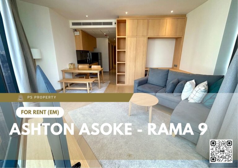 PS86488 – Condo Near MRT Phra Ram 9 Station For Rent , Two bedroom unit at Ashton Asoke – Rama 9