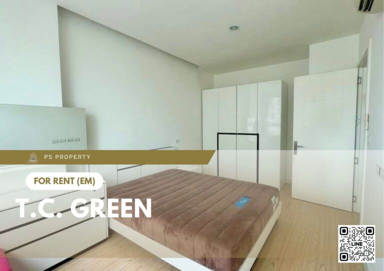 PS86463 – Condo Near MRT Phra Ram 9 Station For Rent , One bedroom unit at T.C. Green