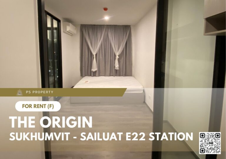 PS88011 – Condo Near BTS Sai Luat Station For Rent , One bedroom unit at THE ORIGIN SUKHUMVIT – SAILUAT E22 STATION