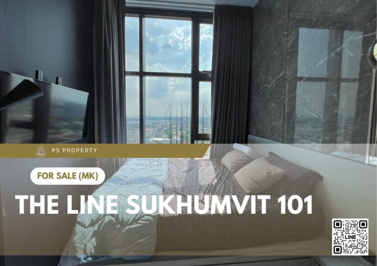 PS48623 – Condo Near BTS Punnawithi Station For Sale , One bedroom unit at THE LINE Sukhumvit 101