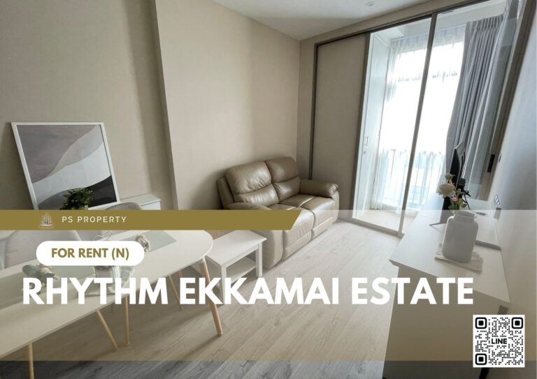 PS88023 – Condo Near BTS Ekkamai Station For Rent , One bedroom unit at Rhythm Ekkamai Estate