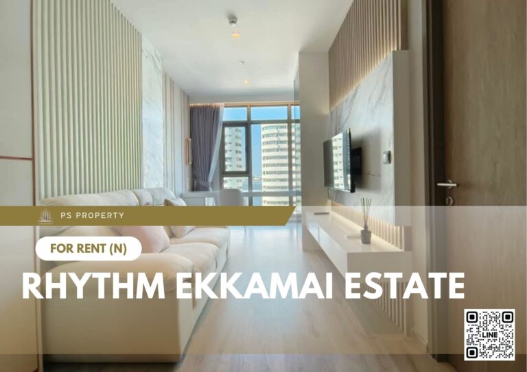 PS88032 – Condo Near BTS Ekkamai Station For Rent , One bedroom unit at Rhythm Ekkamai Estate