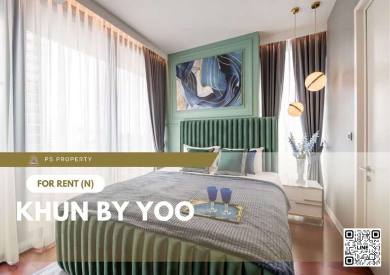 PS88049 – Condo Near BTS Thong Lo Station For Rent , Two bedroom unit at KHUN by YOO