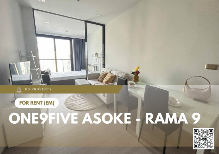 PS86169 – Condo Near MRT Phra Ram 9 Station For Rent , One bedroom unit at One9Five Asoke – Rama 9